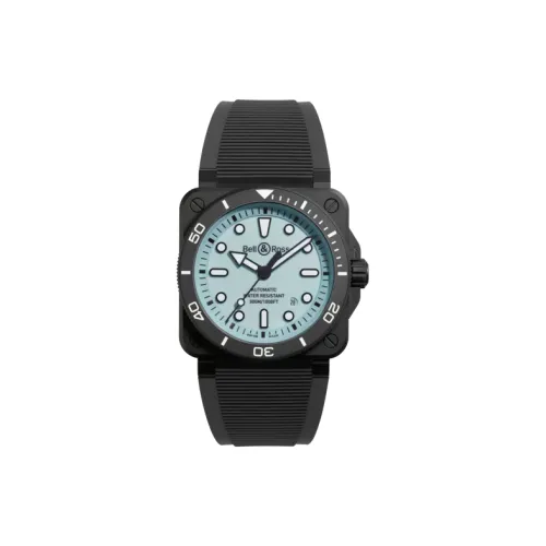 BELL & ROSS Автоматический Механический Movement Унисекс Часы 42 мм Синие