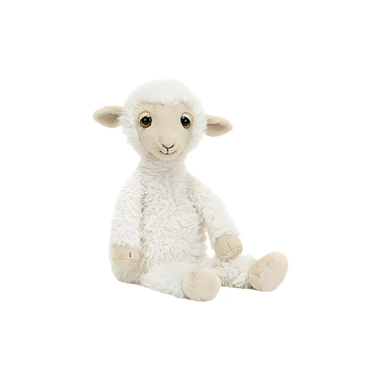 JELLYCAT Farm Animal Collection FLUFFY Белль Sheep Куклы Плюшевая кукла 40 см Высота