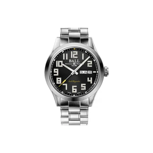 Шар Автоматический Механический Movement Мужские часы Engineer Collection 40 мм Черные