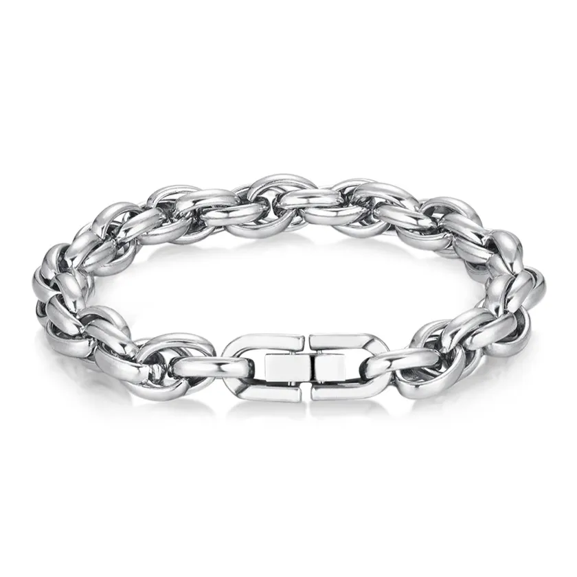 MISS TOOYA Титановый стальной браслет унисекс