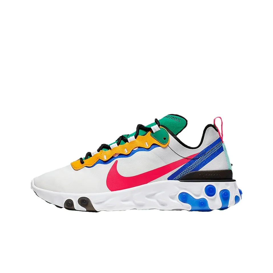 Nike React Element 55 'White Gold Blue Green'