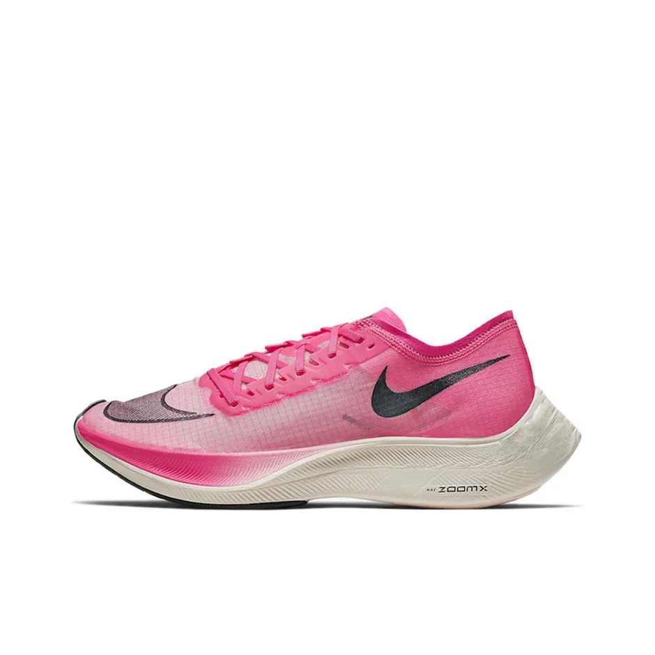 nike ZoomX Vaporfly Next% 1 Low Топ Карбоновая плита Марафон Длинный бег Гонки Беговые кроссовки Унисекс Розовый