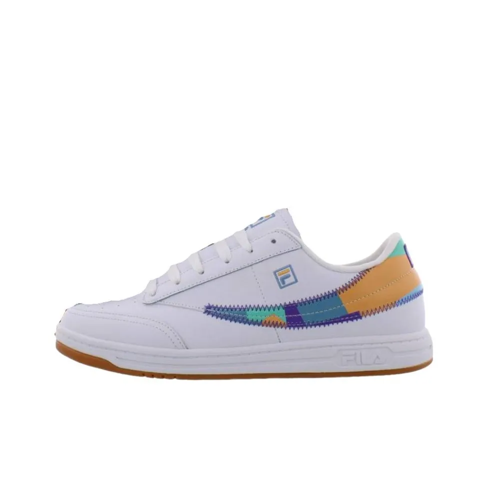 FILA Tennis 88 Abrasion Resistant Breathable Low Top Tennis Shoes Men's White