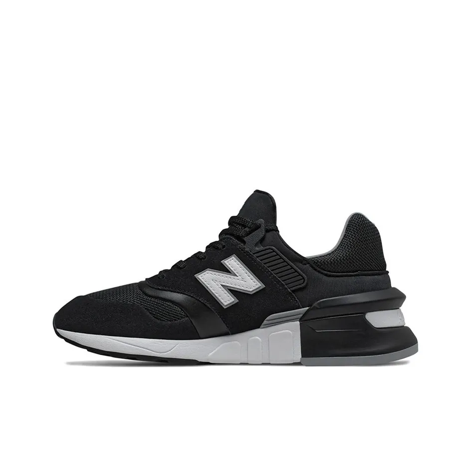New Balance NB 997S Легкий Низкий Топ Беговые Кроссовки Унисекс Черный Белый