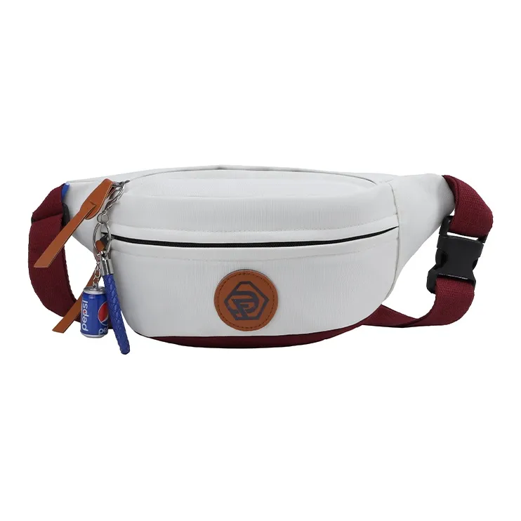 OURFUN Нейлон Обхват талии Сумка Грудь Сумка Унисекс Белый Черный Желтый Зеленый