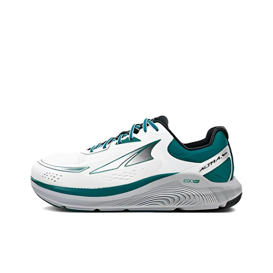 Altra Paradigm 6 Амортизаторы Шок Резистентные к Износу Низкий Топ Беговые кроссовки Женские Белые Зеленые