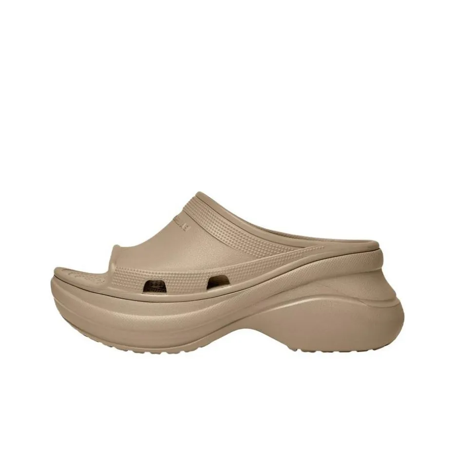 Crocs x Balenciaga Слипоны Мужской Бежевый