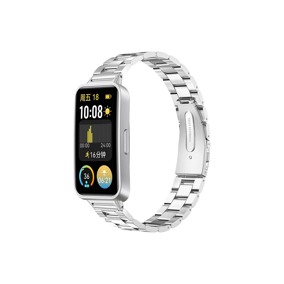 MSSM Ремешок Huawei Совместимость Металл 180 мм Наручный браслет 10