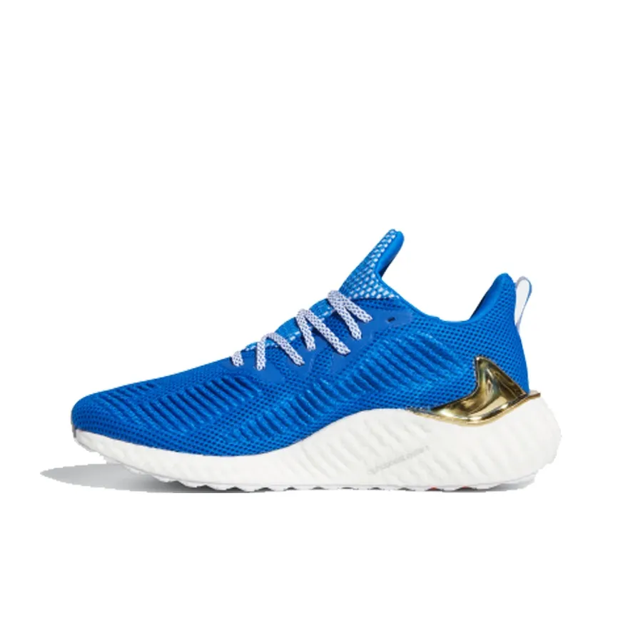 Adidas Alphaboost Running Shoes Men Low-Top Blue