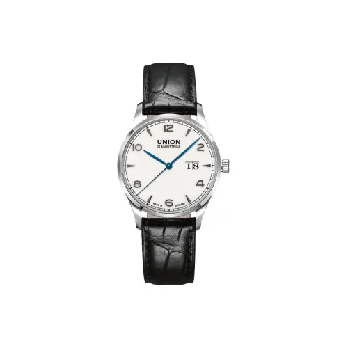 UNION GLASHUTTE/SA Автоматический Механический Движение Мужские Часы 40 мм Белый