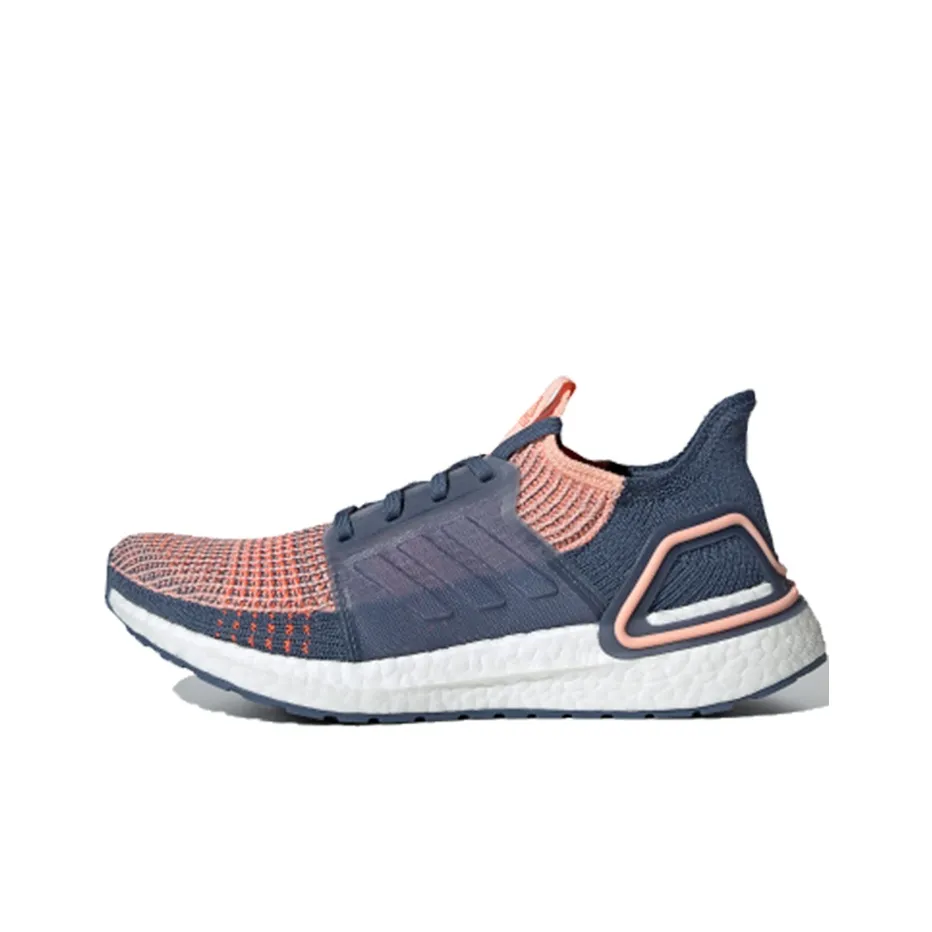 Adidas ULT Амортизация Дышащий Легкий Низкий Топ Повседневные Беговые Кроссовки Женские Розовый Синий