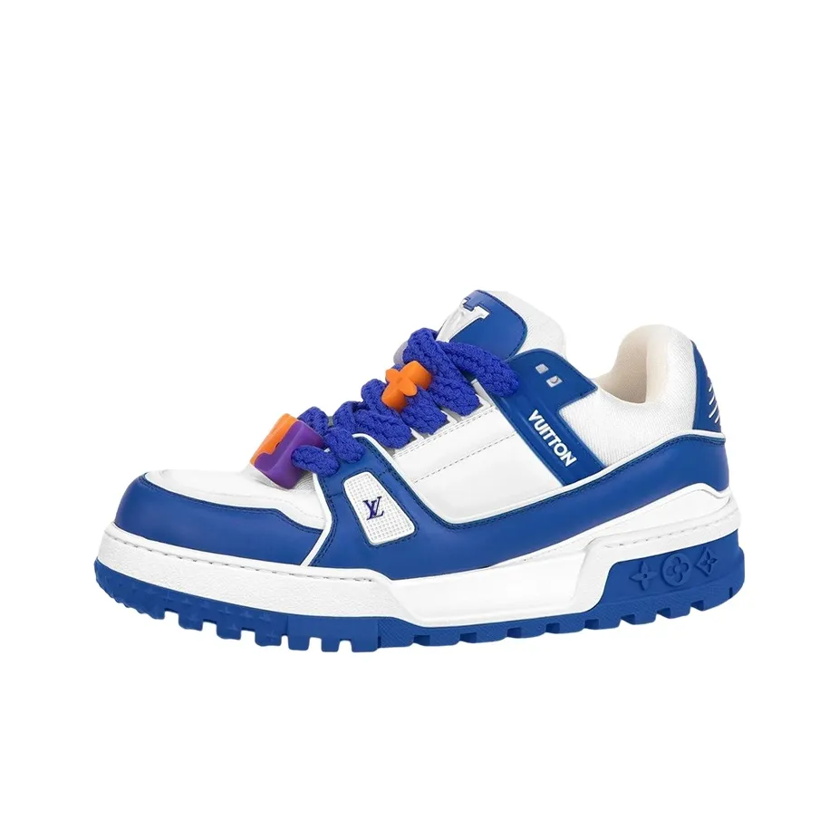 LOUIS VUITTON Lv Trainer Maxi Sneakers 'Blue'