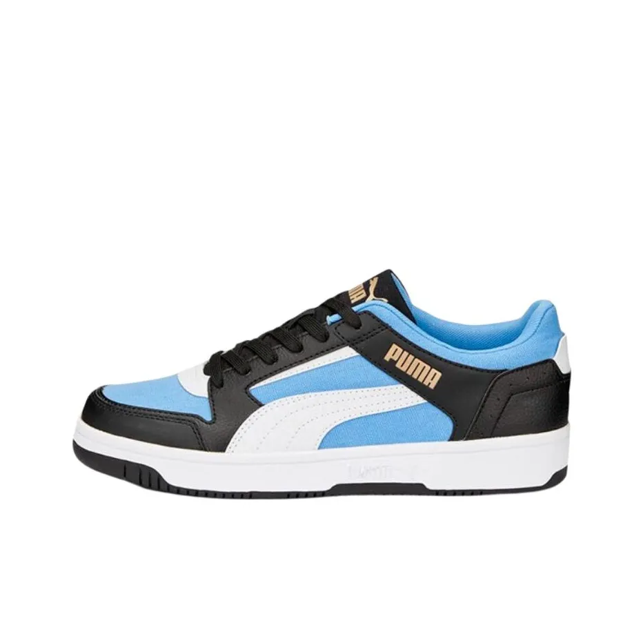 PUMA Rebound Joy Low CV Low-Top Скейтборд Кроссовки Унисекс Синий Черный