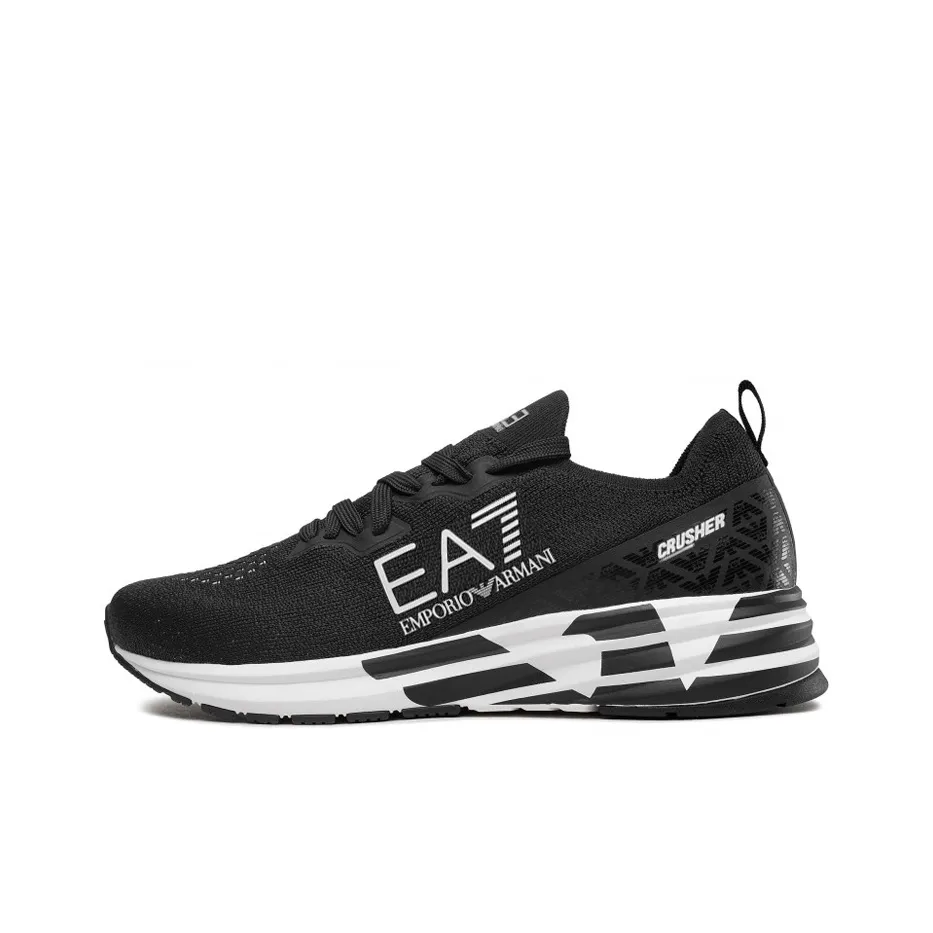 EMPORIO ARMANI EA7 Logo Print Sneakers