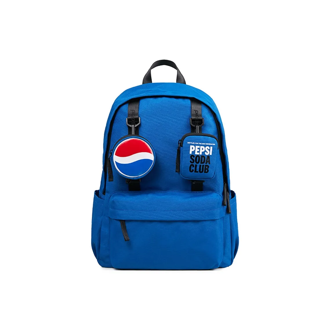 Pepsi Ткань Дорожная Сумка Сумка для ноутбука Рюкзак Стандартный Унисекс Индиго Черный