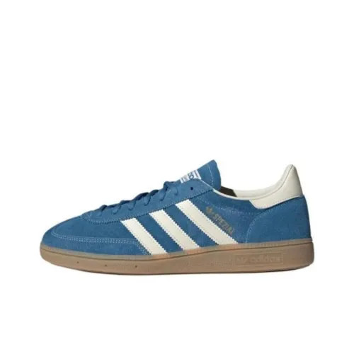 adidas originals HANDBALL SPEZIAL Кроссовки для скейтбординга Низкие Белые и синие Унисекс
