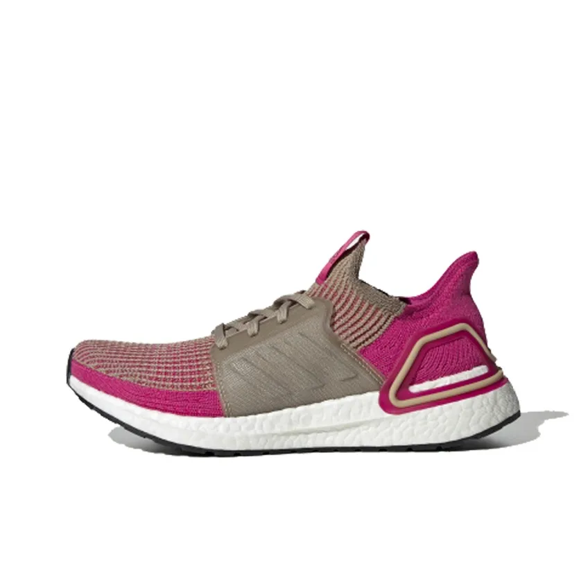 Adidas ULT Износостойкие Дышащие Низкие Беговые Кроссовки Женские Розовые Коричневые