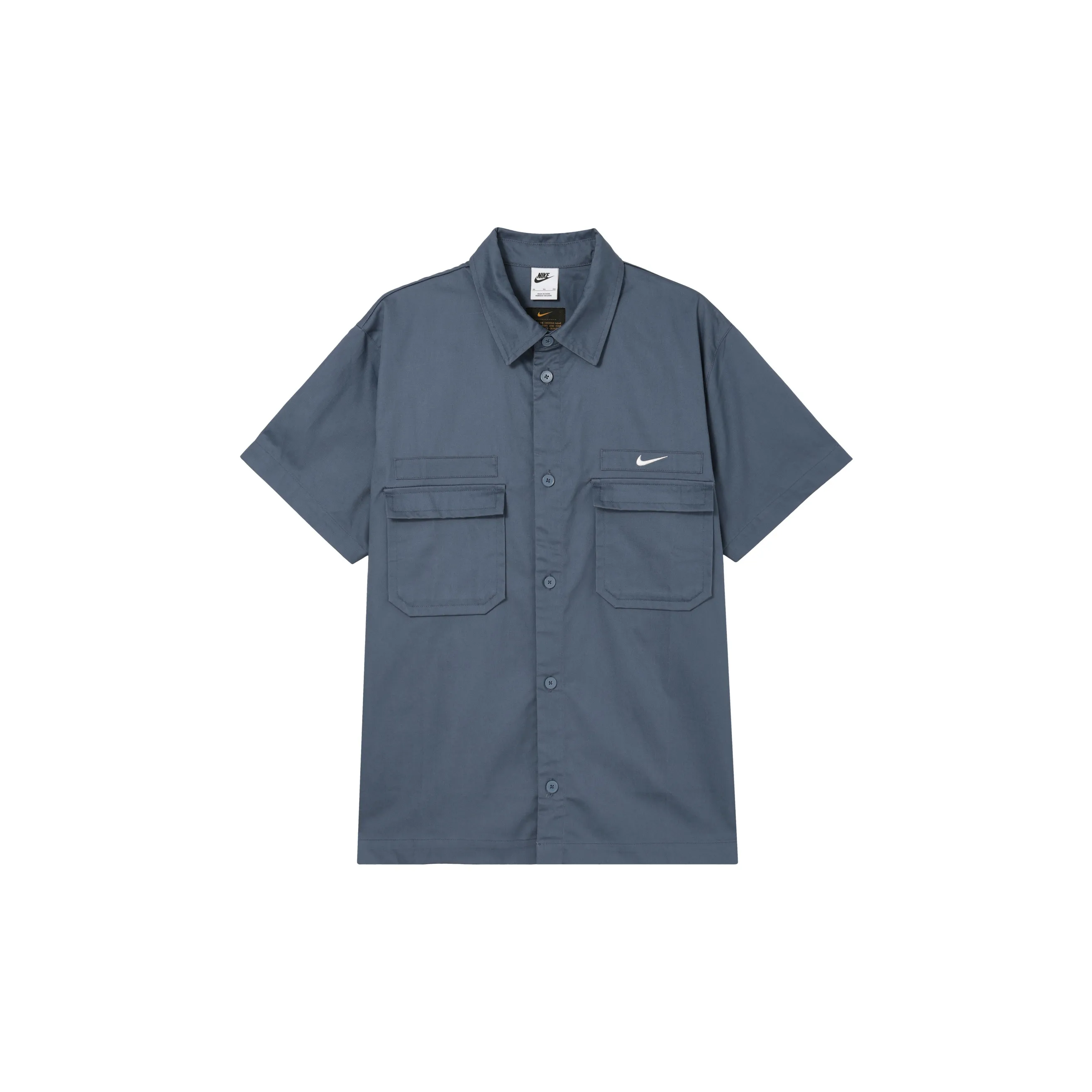 Nike Blue Men's Shirts Найк Синий Мужские Рубашки