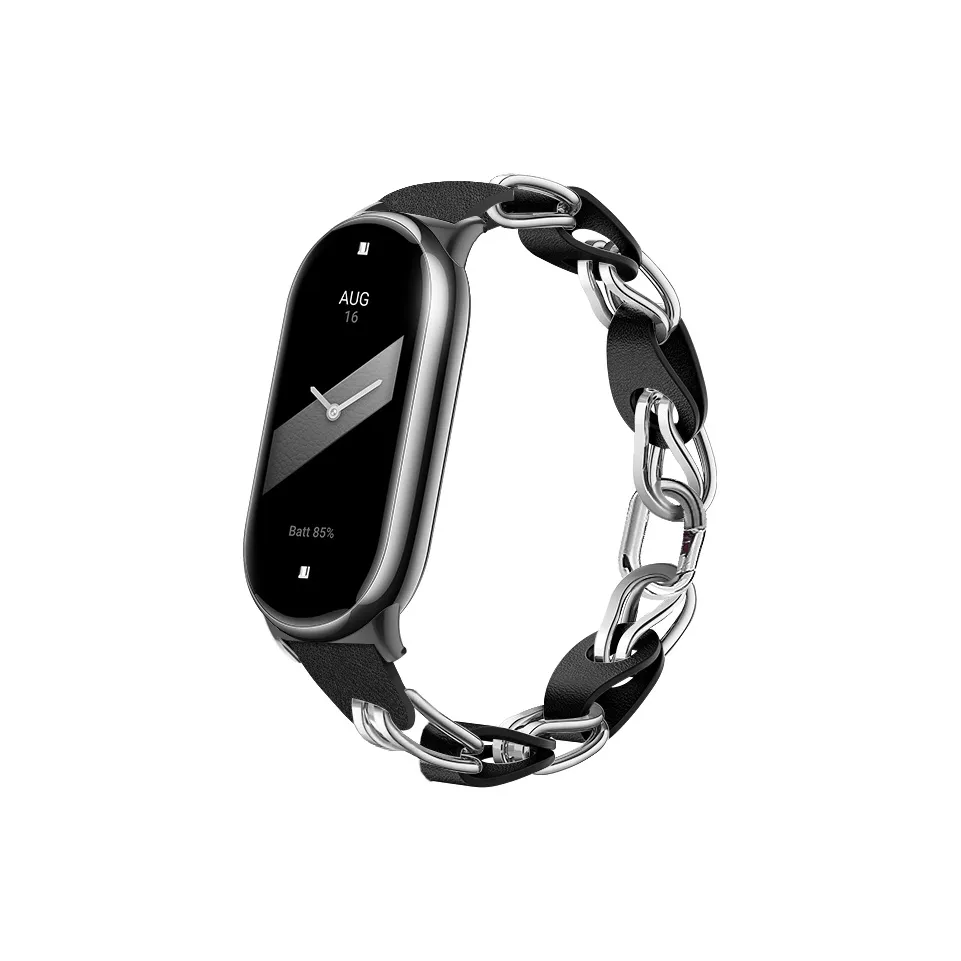 Biaodaige Strap Xiaomi Compatibility Metal Compatibility Xiaomi Smart Band 10/9/8/7/6/5/4/3 150 220mm