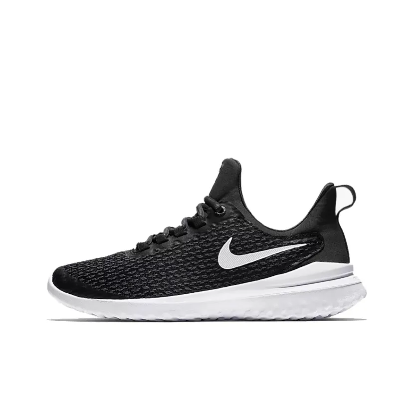 Nike Renew Rival 2E Wide 'Black White' Women's