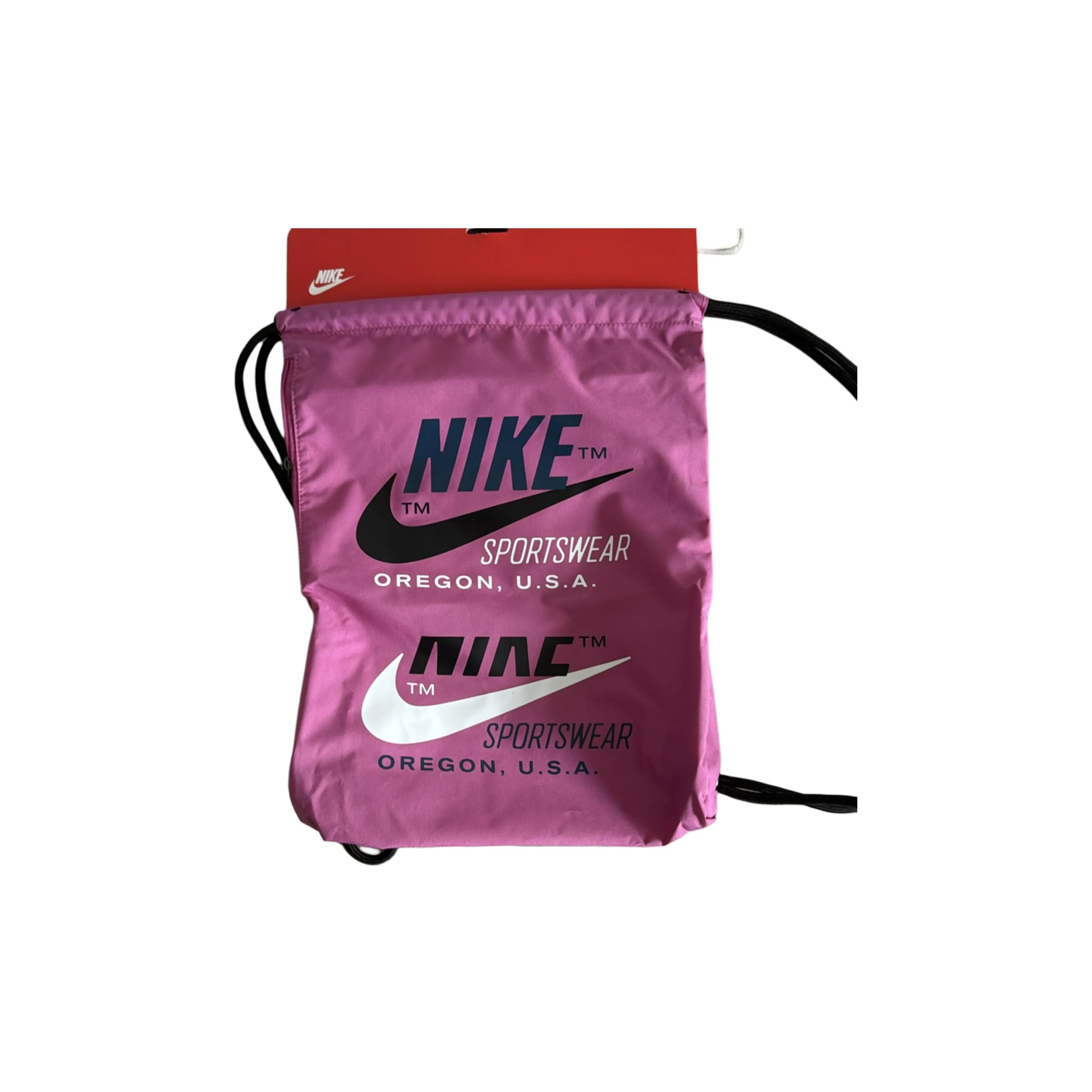 Nike Heritage Polyester Gym Bag Medium Unisex Fuchsia Найк Heritage Полиэстер Спортивная Сумка Средний Унисекс Фуксия