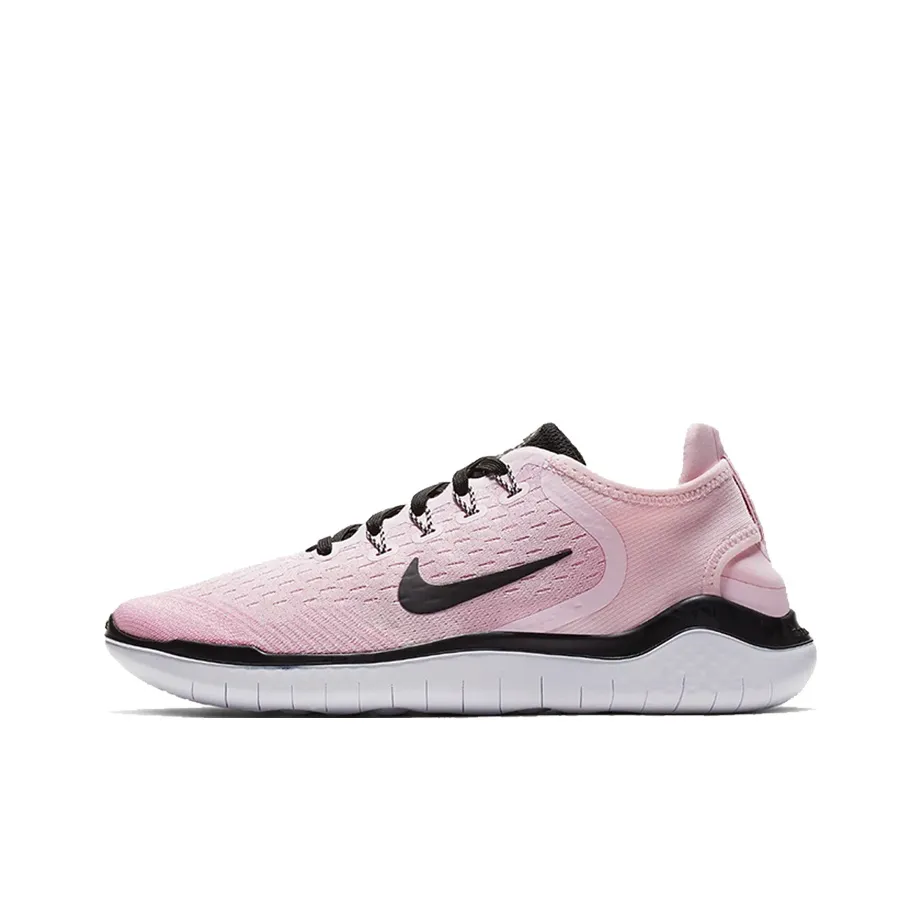 Nike Free RN Running Shoes Women's Low-Top Dirty Pink/Black/White