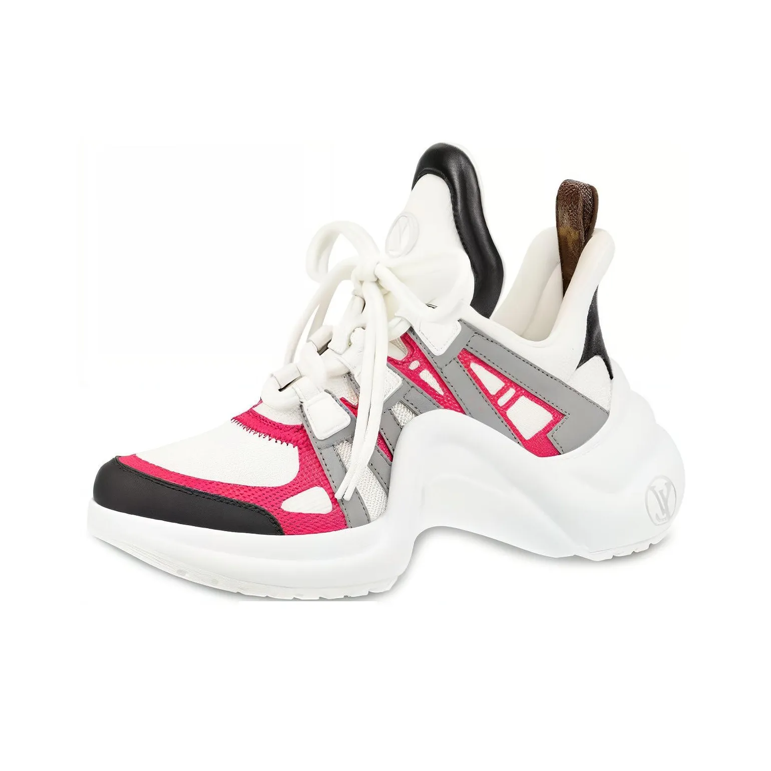 LOUIS VUITTON Lv Archlight Sports Shoes Pink/White Women's