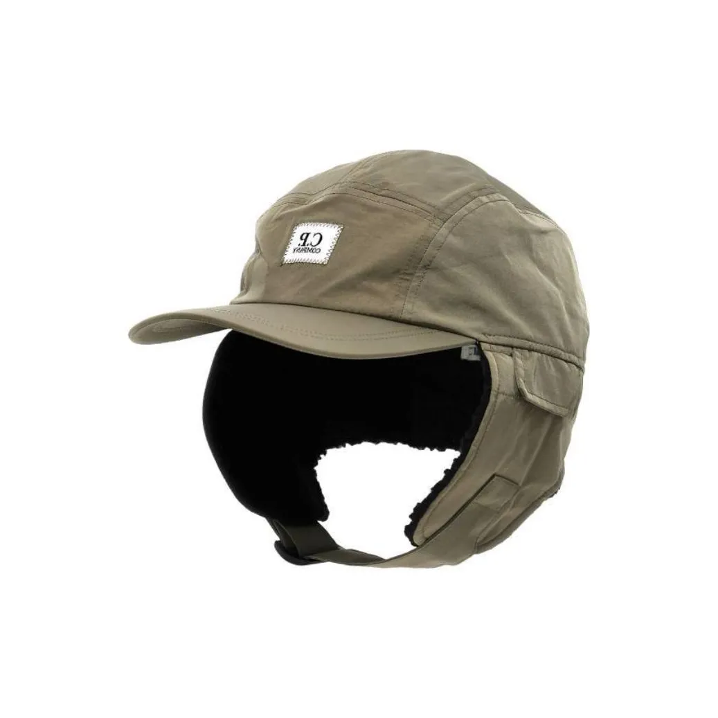 C.P.Company Logo Patch Ear Flaps Cap