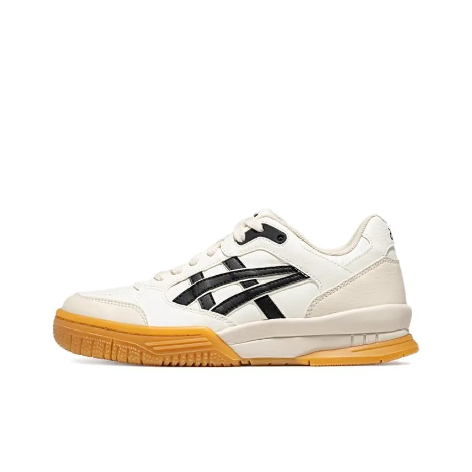 Asics Гель Spotlyte Устойчивый к истиранию Низкий Топ Винтажные Баскетбольные Кроссовки Унисекс Бежевый