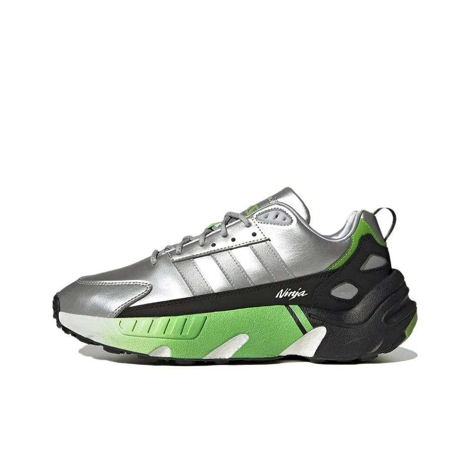 Adidas Originals Zx 22 Boost Kawasaki Ninja Silver Metallic