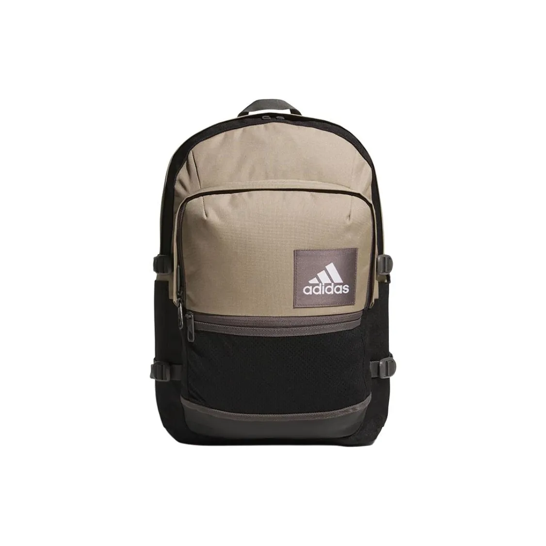 Adidas Polyester Backpack Medium Unisex Khaki Black Adidas Полиэстер Рюкзак Средний Унисекс Хаки и Черный