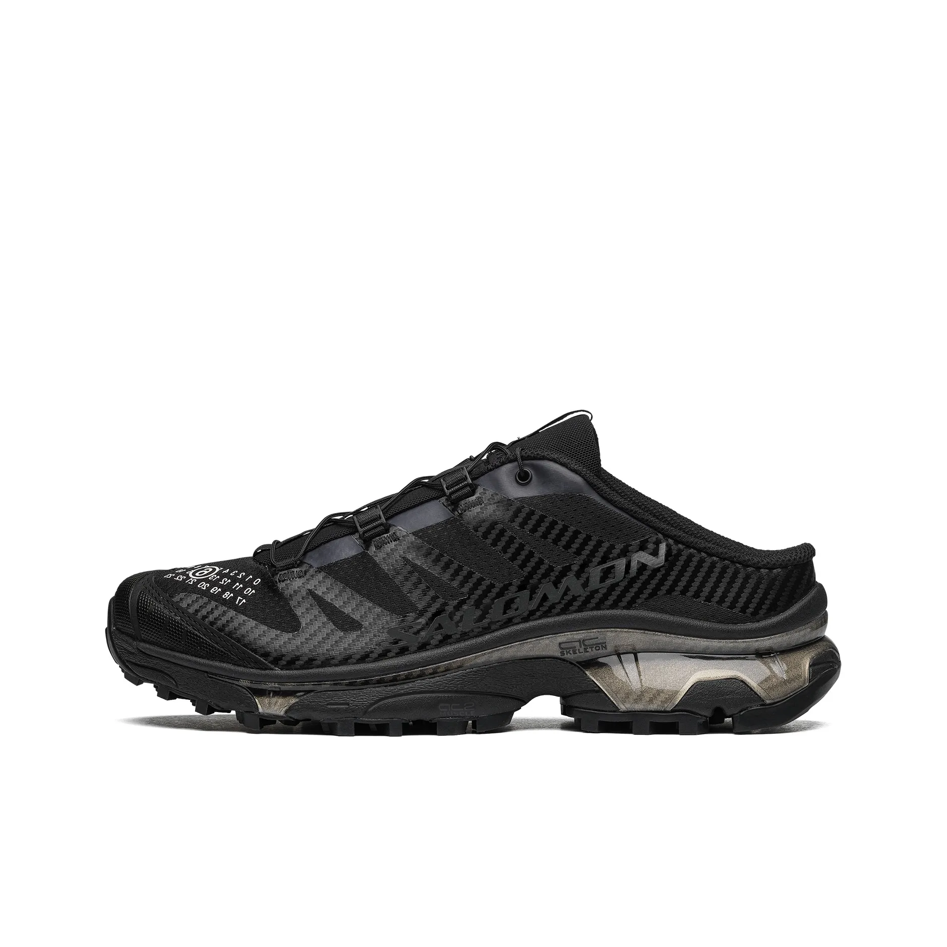 MM6 Maison Margiela x SALOMON XT 4 Mule Low Top Casual Shoes Unisex Black