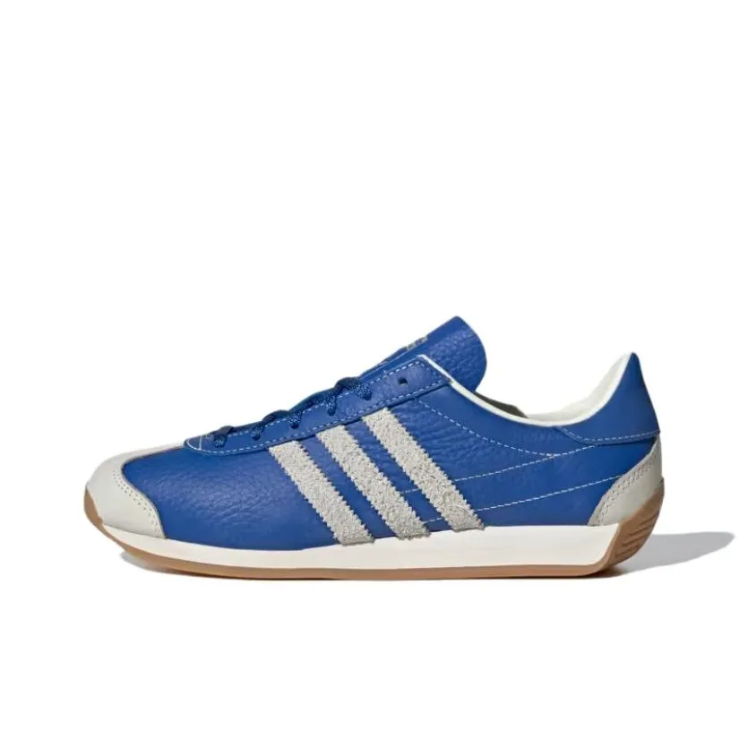 Adidas Country Og Blue Off White Silver Metallic Women's