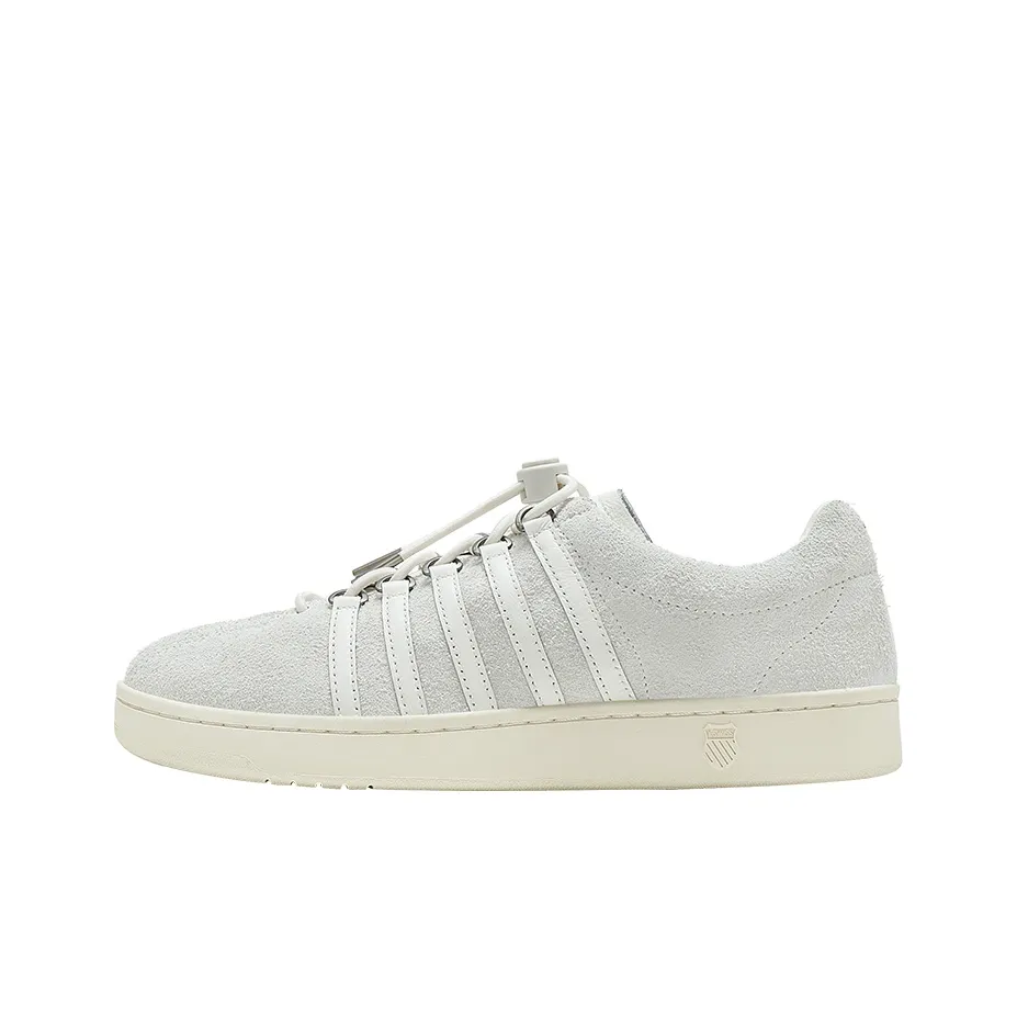 KSWISS Classic Gt Eg Anti Slip Wear Resistant Low Top Skateboard Shoes Men's White