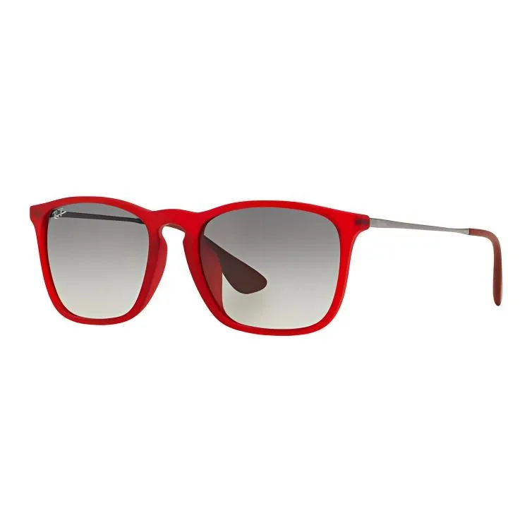 RayBan Прямоугольные Солнцезащитные очки Унисекс Красный