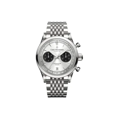 Carl F.Bucherer Автоматический Механический Movement Мужские Часы MANERO Collection 40 мм Серебряные