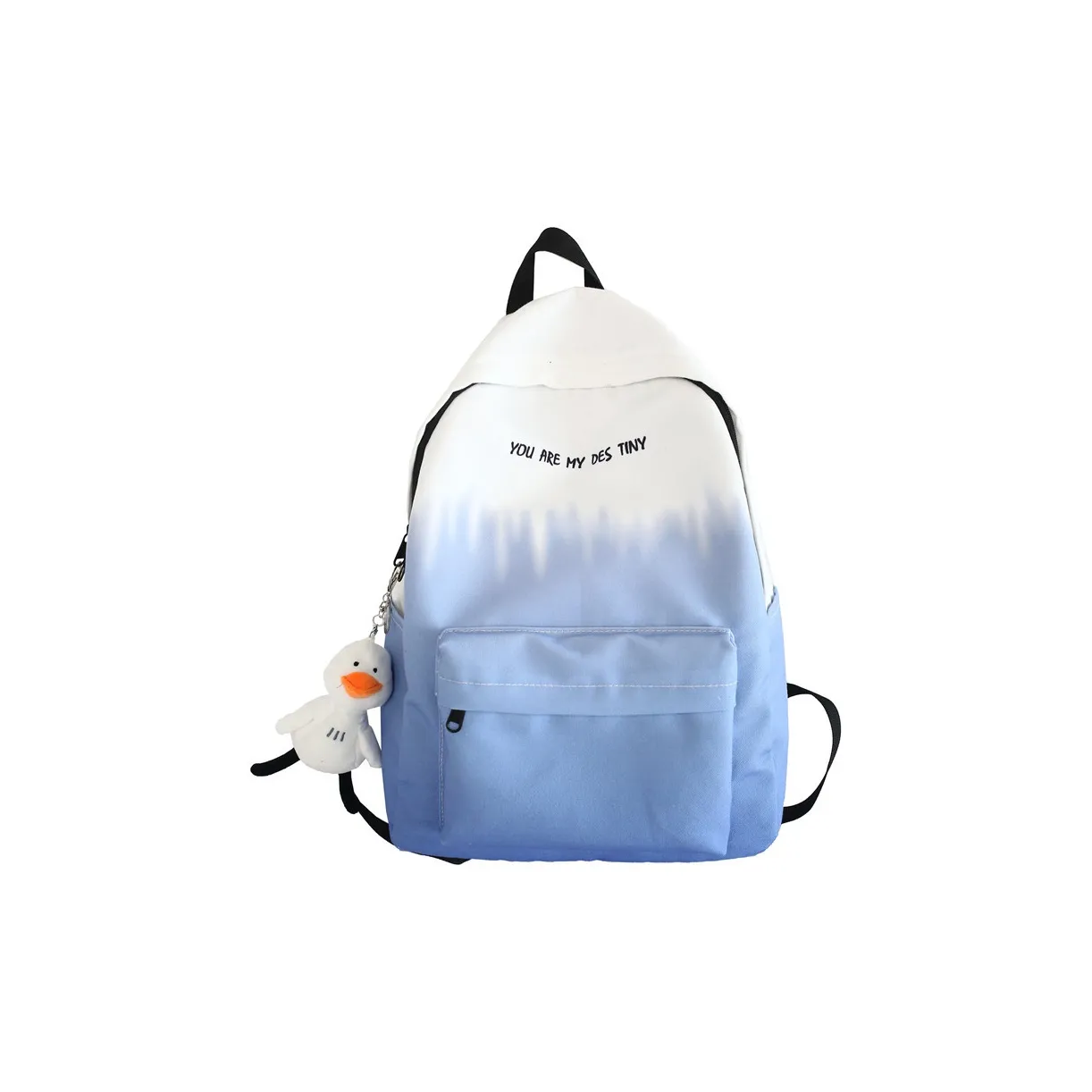 Elsvet Холст Рюкзак Большой Унисекс Белый Черный