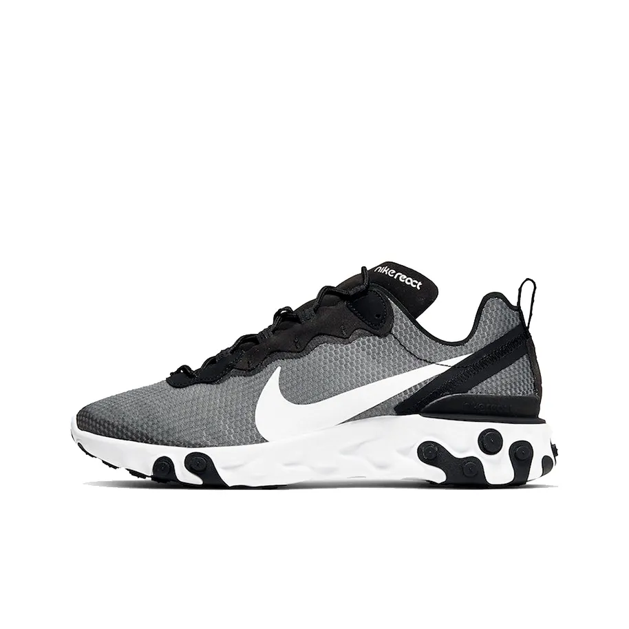 Nike React Element 55 Se Black White