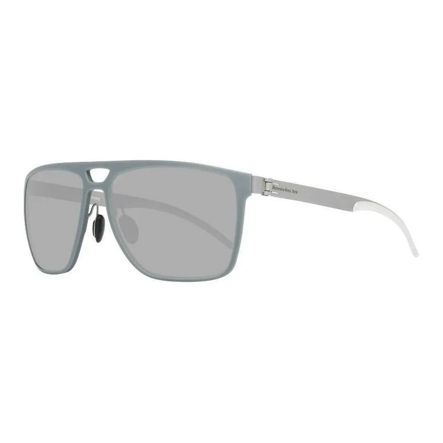 Mercedes Benz Aviator Sunglasses Men's Gray