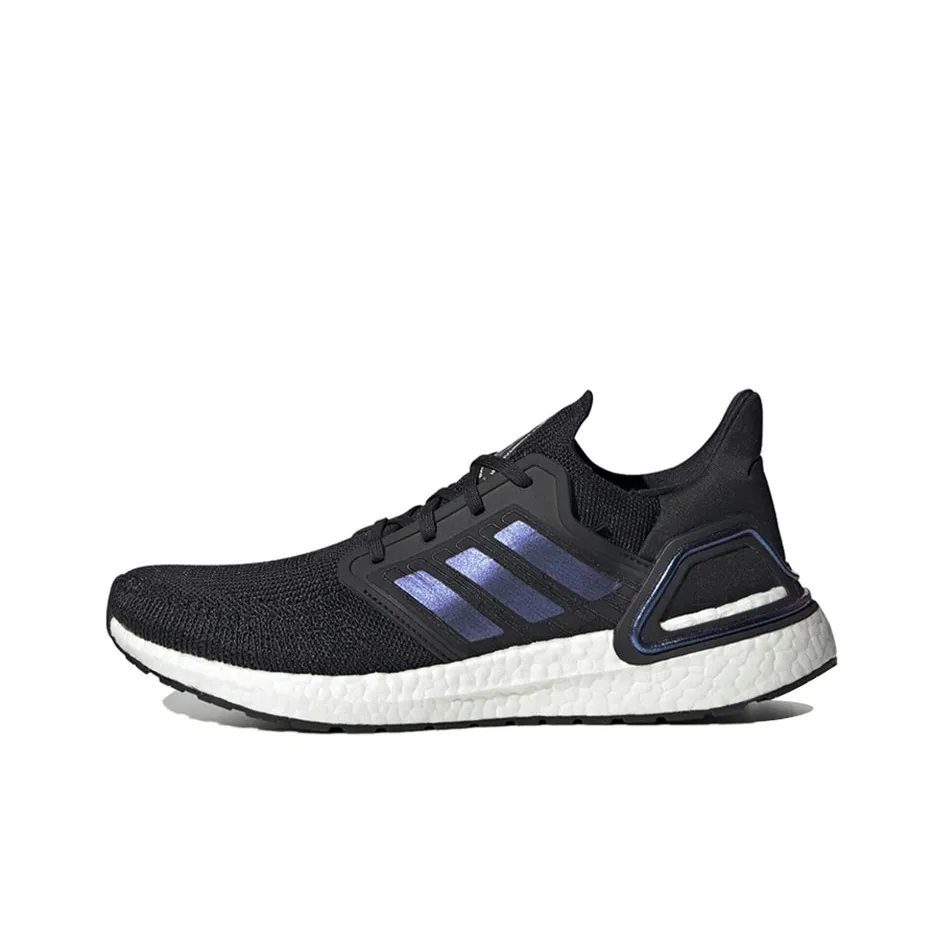 Adidas ULT Slip-resistant Abrasion-resistant Shock Absorbers Low Top Casual Running Shoes Unisex Black Purple White