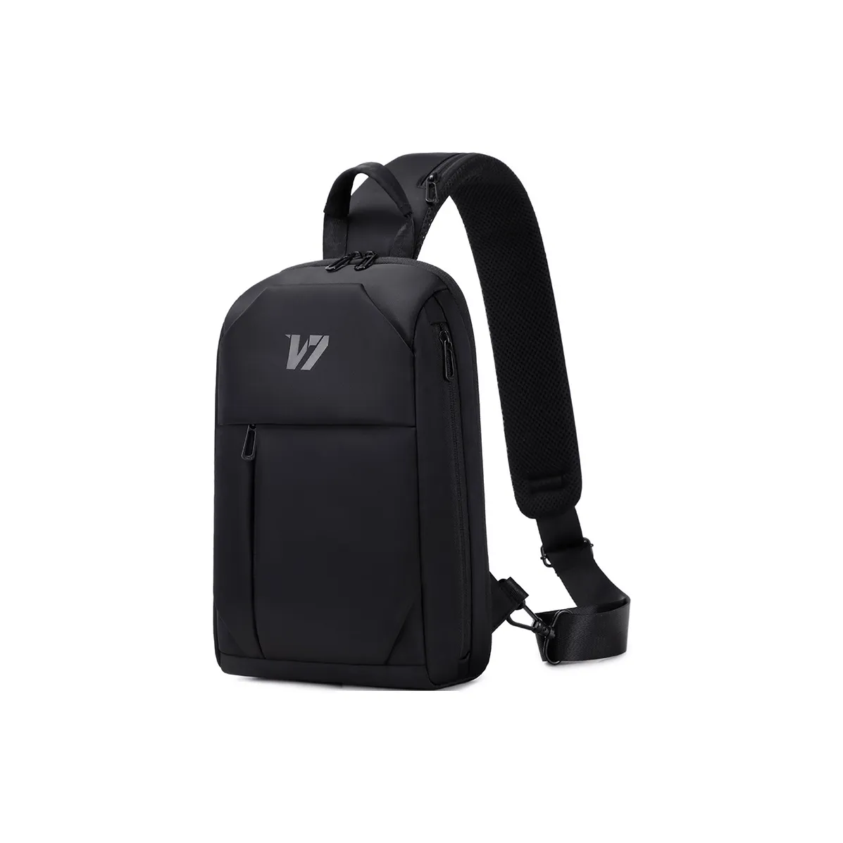 Victorian Traveler Nylon Sling Bag, Shoulder Bag, Crossbody Bag Regular Men's Black