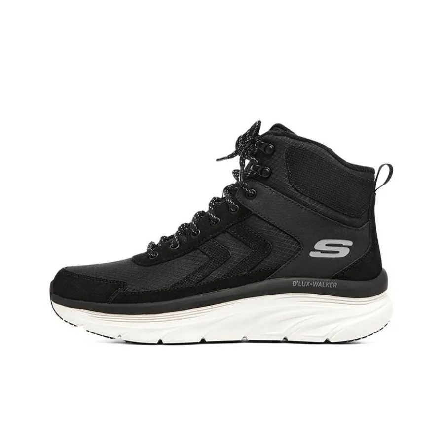 Skechers DLux Walker Shoes 'Black White'