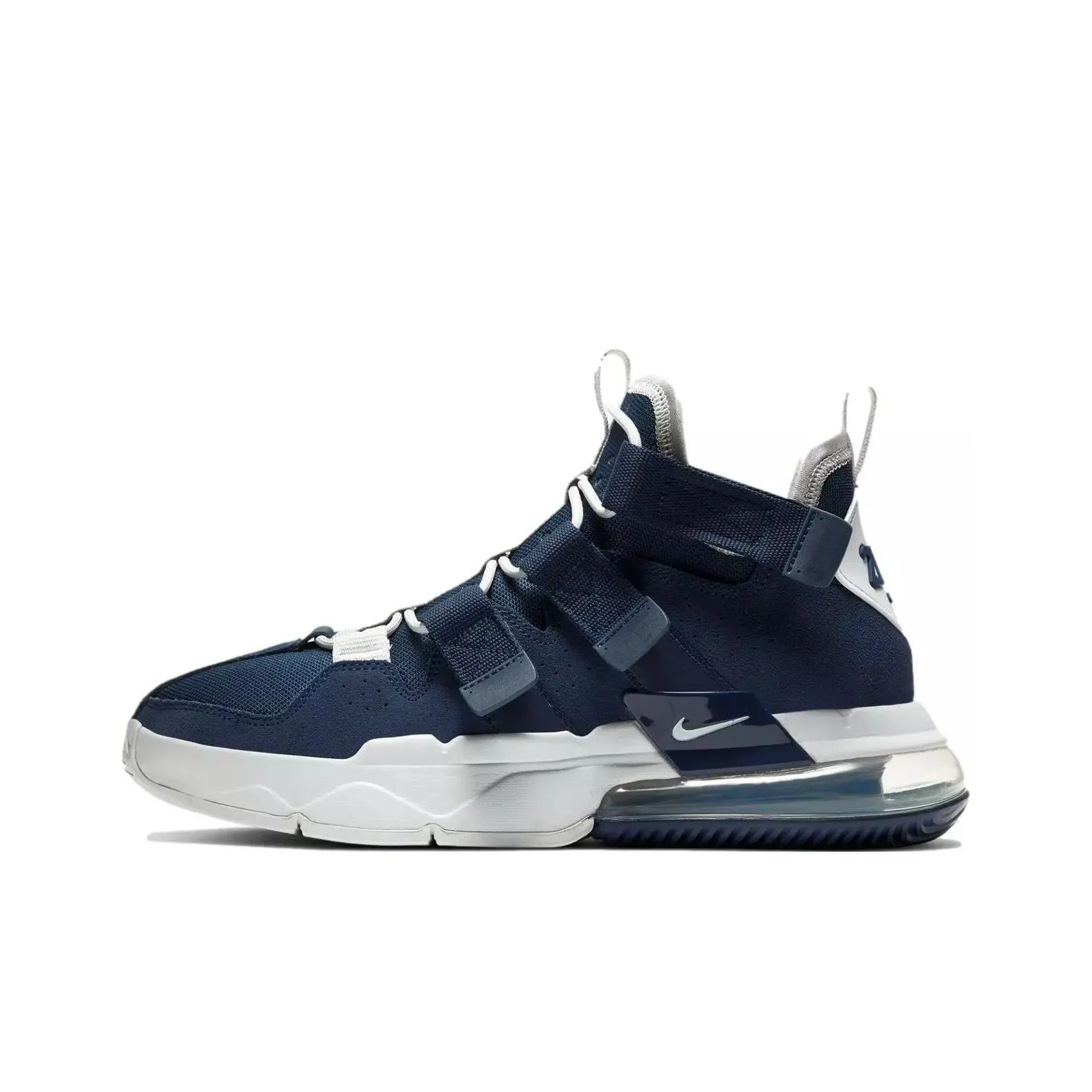 Nike Air Edge 270 Нескользящий Легкий MID Беговые кроссовки Мужские Морской синий С наклейкой