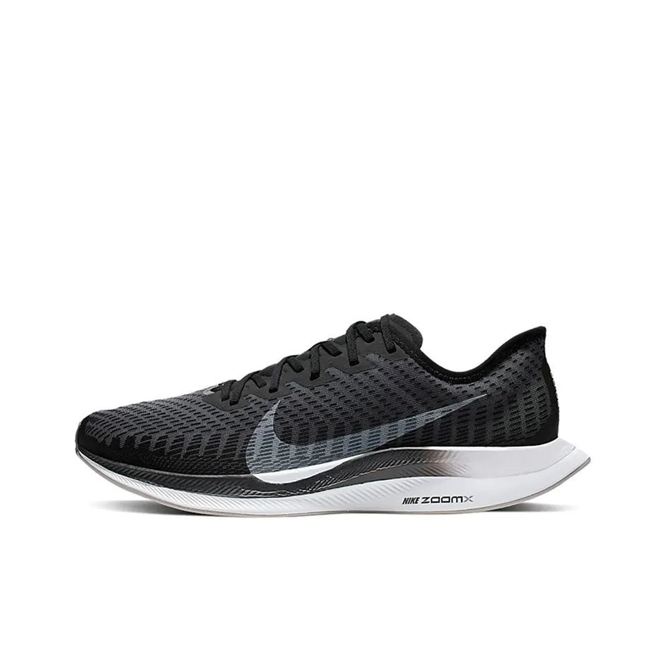 Nike Pegasus Turbo 2 Low Топ Air Cushion Беговые кроссовки Унисекс Черный