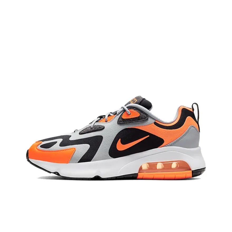 Nike Air Max 200 Low Топ Air Cushion Беговые кроссовки Унисекс Оранжевый