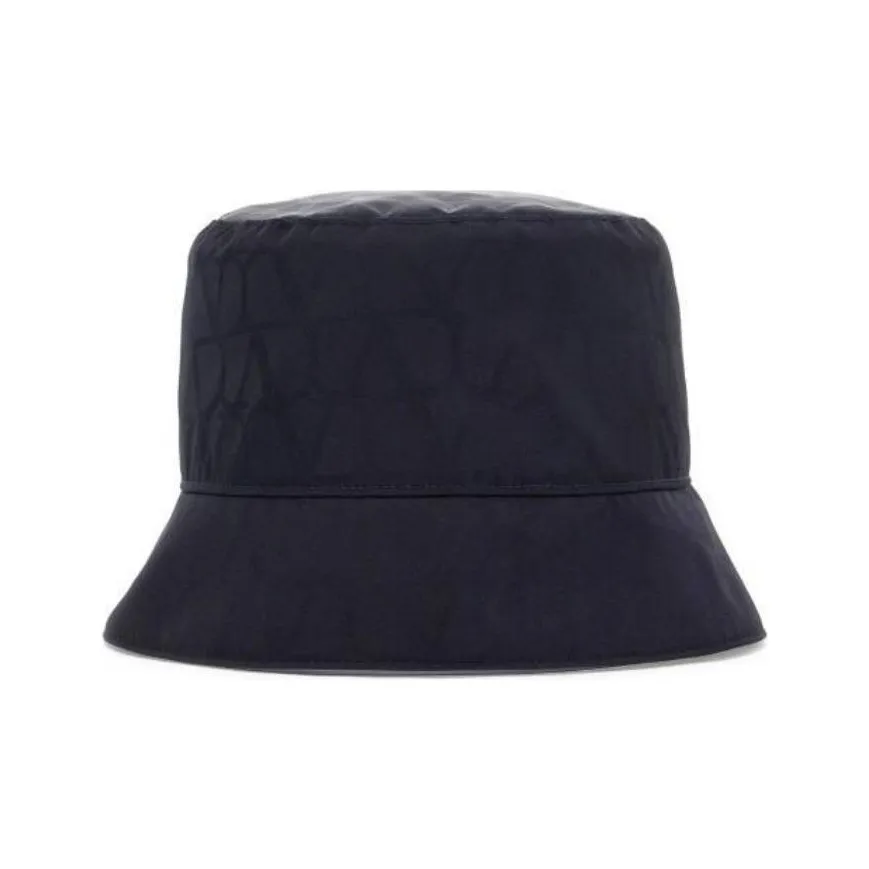 Valentino Toile Iconographe Dropped Narrow Brim Bucket Hat