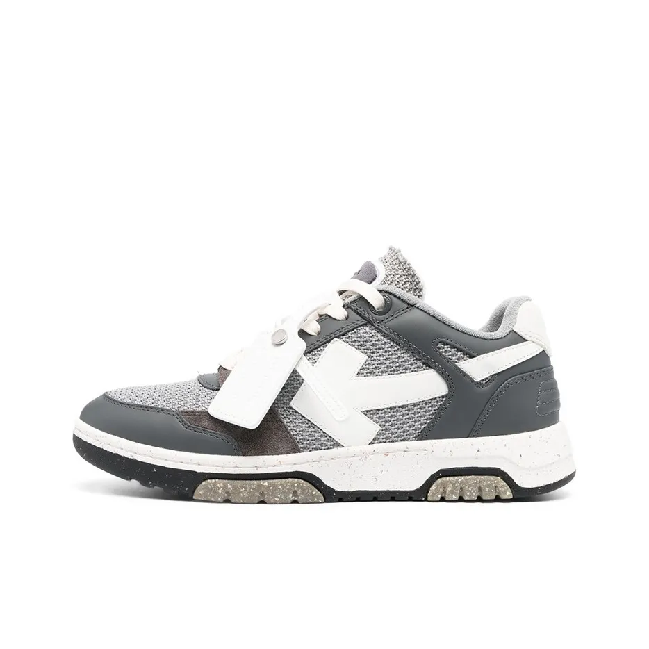 OFF WHITE Out Of Office Low Mesh Dark Grey White