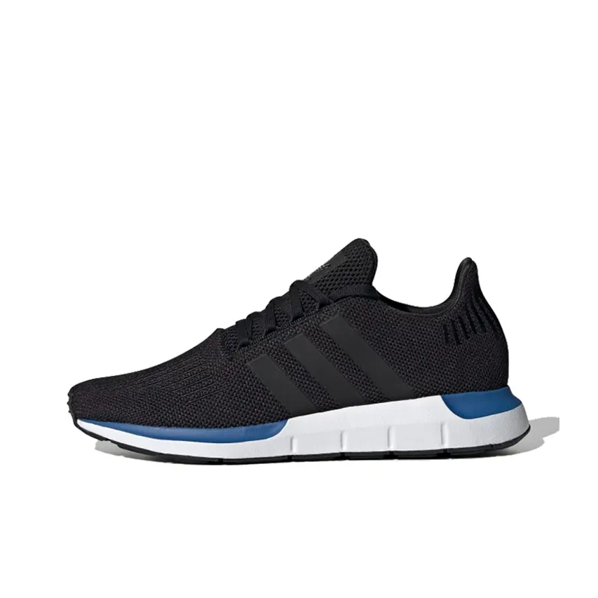 Adidas Originals Swift Run Low Топ Беговые кроссовки Мужской Черный Синий