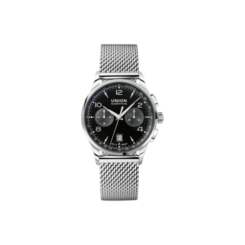 UNION GLASHUTTE/SA Автоматический Механический Движение Мужские Часы 42 мм Черные