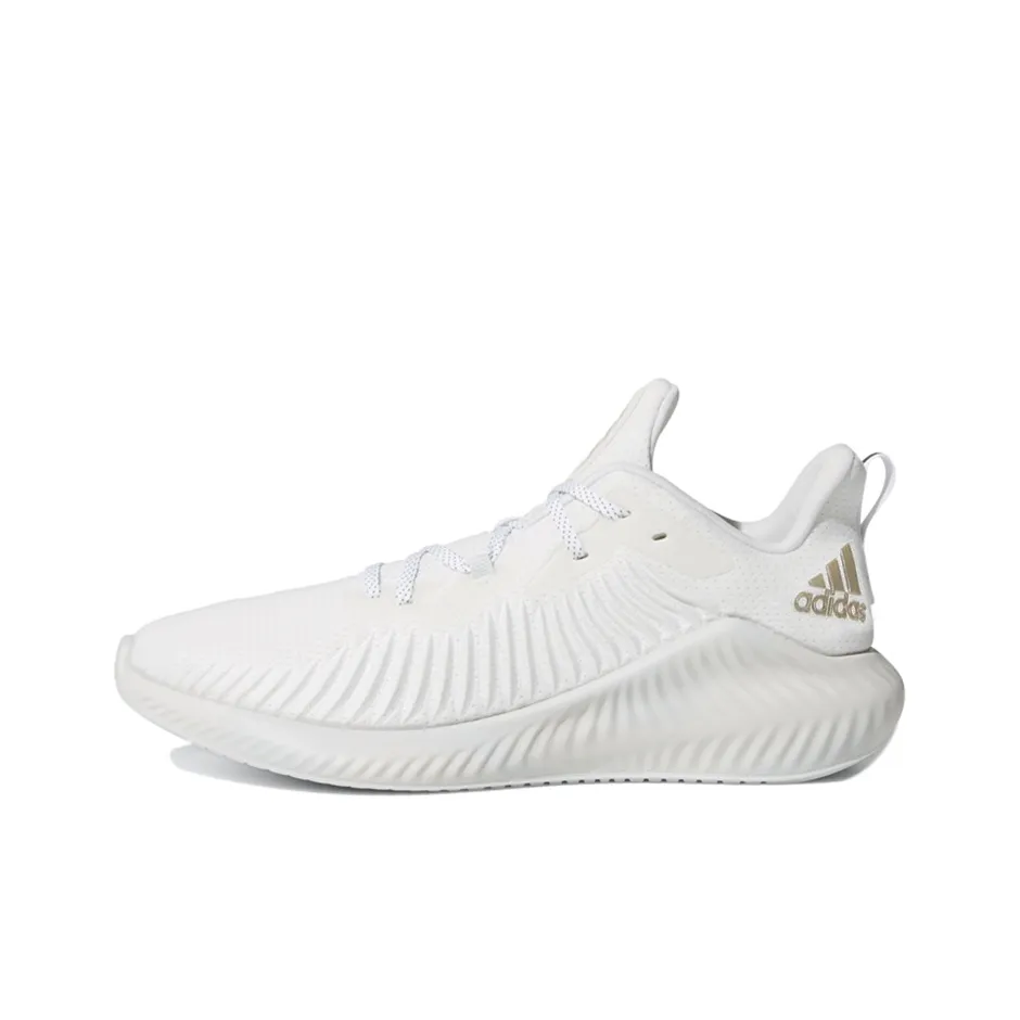 Adidas Alphabounce+ Run Em 'Crystal White'